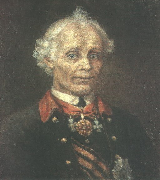 «Портрет А.В. Суворова», В.И. Суриков, 1907 г.